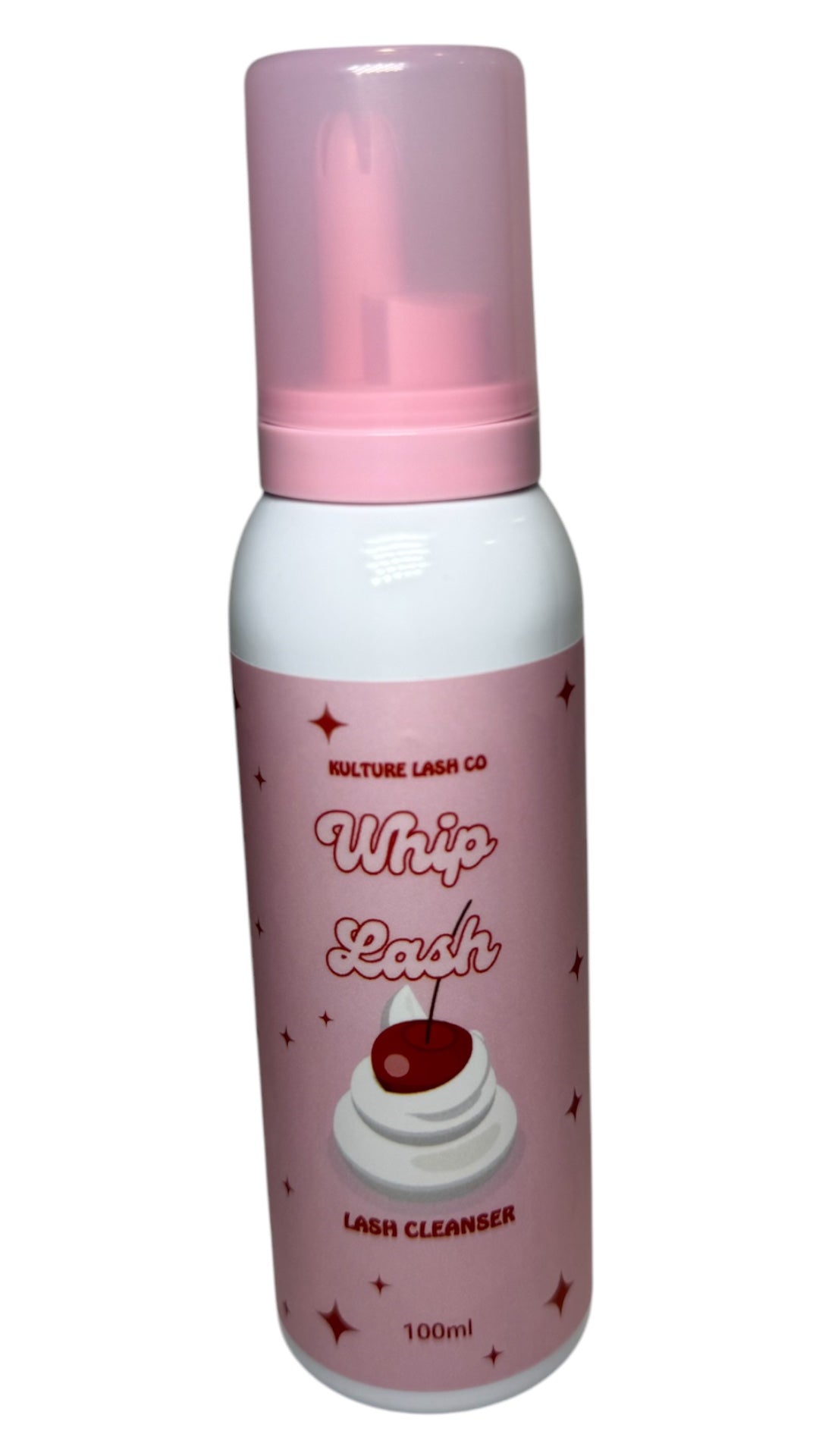 Whipped lash cleanser