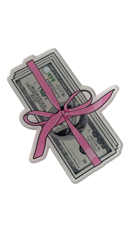 Money bow lash tile